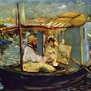 The Boat, 1874, (1937). Creator: Edouard Manet