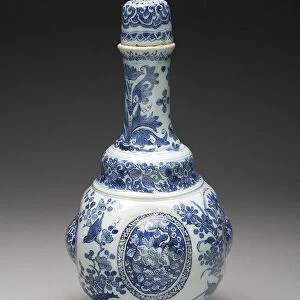Bottle, Delft, c. 1678 / 85. Creator: De Griekesche A