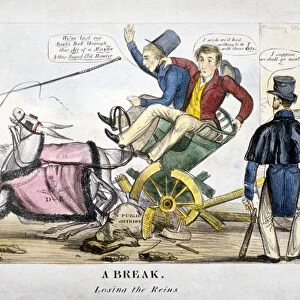 A Break, losing the Reins, 1830