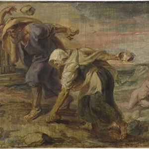 Deucalion and Pyrrha, ca 1636. Artist: Rubens, Pieter Paul (1577-1640)