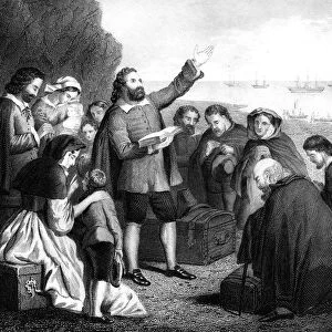 Embarkation of the Pilgrim Fathers, 1620