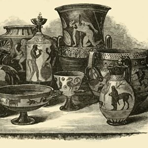 Etruscan Vases, 1890. Creator: Unknown