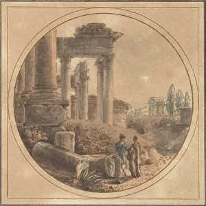 Fantasy View of the Roman Forum, n. d Creator: Victor Jean Nicolle