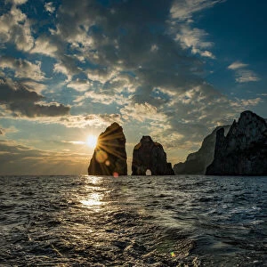 Faraglioni Rock Sunset. Creator: Viet Chu