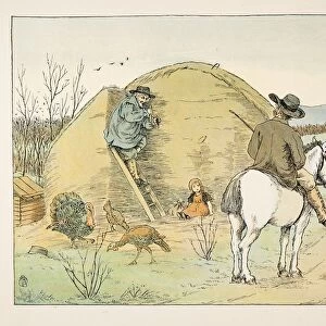 The Farmer, from Four and Twenty Toilers, pub. 1900 (colour lithograph)