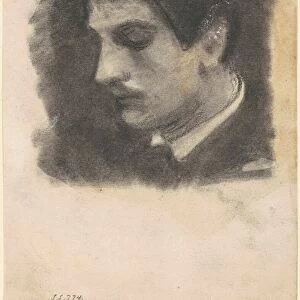 Head of a Man, 1875-1880. Creator: John Singer Sargent