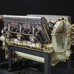 Hispano-Suiza 12YCRS V-12 Engine, ca. 1932. Creator: Hispano-Suiza