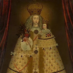 Our Lady of Guapulo, 18th century. Creator: Peruvian (Cuzco) Painter