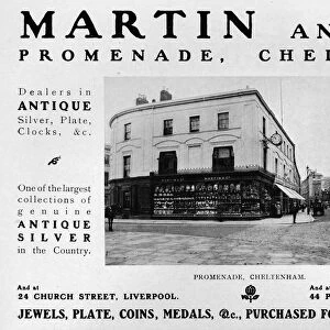 Martin and Co. Promenade, Cheltenham, 1909