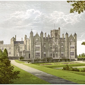 Merevale Hall, Warwickshire, home of the Dugdale family, c1880