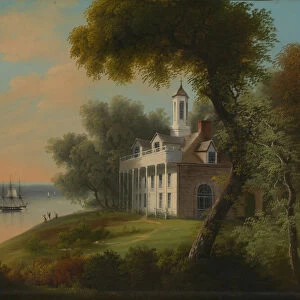 Mount Vernon, ca. 1850. Creator: Frances Mary Bellows