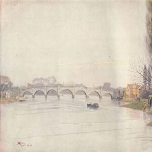 Old Kew Bridge, 1899, (1914). Artist: Jamess Ogilvy