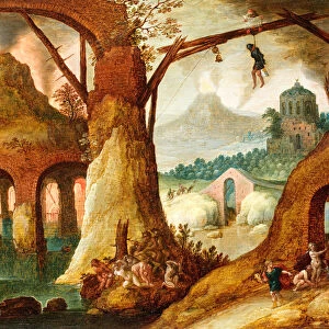 Orpheus Returning from the Underworld, 1630. Creator: Tobias Verhaecht
