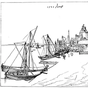 Port of Antwerp in 1520