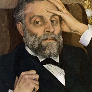 Portrait of Pontus Furstenberg, 1883 (1945). Artist: Ernst Josephson