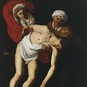 The Saints Sebastian, Irene and her Maid. Artist: Baburen, Dirck (Theodor), van (1595-1624)