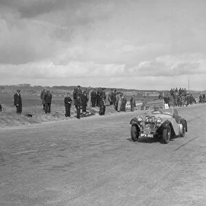 Singer Le Mans of FA Thatcher competing in the RSAC Scottish Rally, 1934. Artist: Bill Brunell