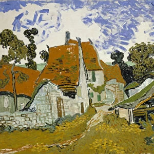Street in Auvers-sur-Oise. Artist: Gogh, Vincent, van (1853-1890)