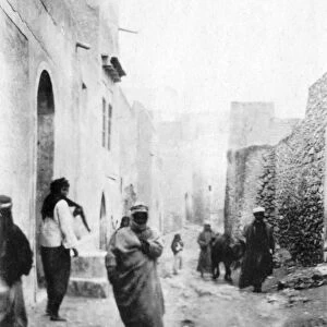 A street in Mosul, Mesopotamia, 1918