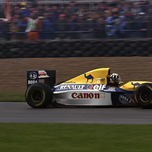 Williams Renault FW15C, Damon Hill, 1993 European Grand Prix. Creator: Unknown