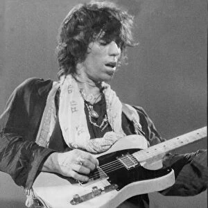 Keith Richards on stage 1976