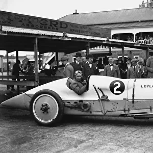 1924 BARC Whit Monday Meeting. Brooklands, Great Britain. June 1924. Parry Thomas