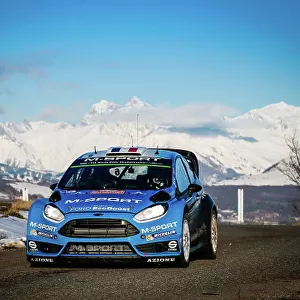2016 FIA World Rally Championship, Round 01, Rally Monte Carlo, 21st - 24th January, 2016 Eric Camilli, Ford, action Worldwide Copyright: McKlein/LAT