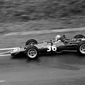 Formula One World Championship: Piers Courage BRM P126 drove well to finish sixth after a mid race pit stop