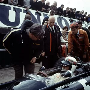Jackie Stewart British Grand Prix, 1967 Photo: LAT Ref: 3 / 2748