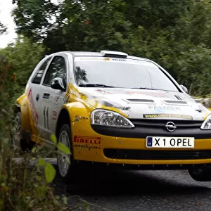 Kris Meeke/David Senior. Ulster Rally 2003, 5th - 6th September 2003. World Copyright Jakob Ebrey/LAT Photographic