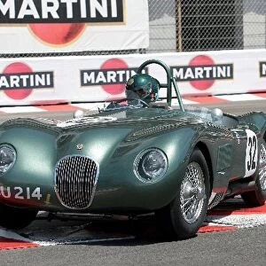Monaco Historic Grand Prix: Nigel Webb Jaguar C Type