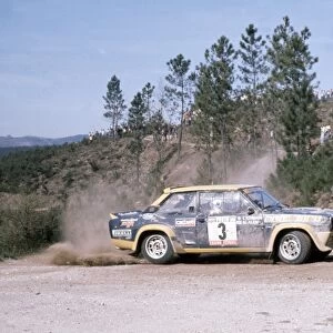 Portuguese Rally, Portugal. 1-6 March 1977: Markku Alen / Ilkka Kivimaki, 1st position