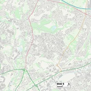 Manchester M40 5 Map