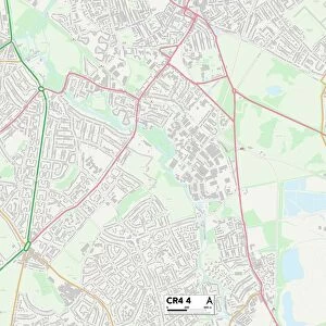 Merton CR4 4 Map