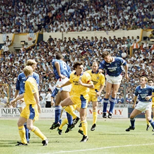 1992 Play Off Final at Wembley Stadium. Blackburn Rovers 1 v Leicester City 0