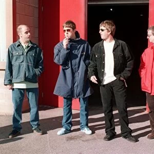 Liam and Noel Gallagher September 1997 Oasis