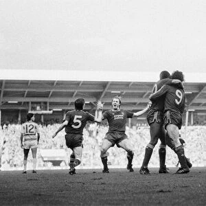 Liverpool 4 Queens Park Rangers 0, Old First Division One game at Anfield