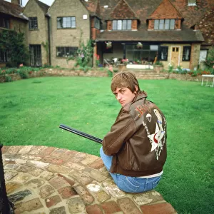 Mike Oldfield, pictured at home in Denham, Buckinghamshire