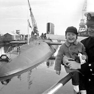 The new Polaris submarine HMS Revenge was commissioned at Cammell Laird
