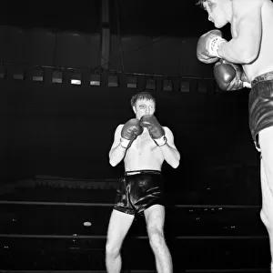 Welterweight boxing at the Royal Albert Hall Ralph Charles v. Chuck Henderson