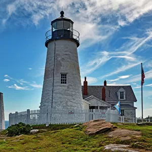 Maine, Bristol, Pemaquid Lighthouse