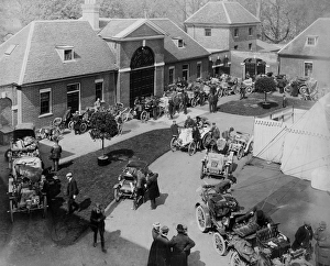 1900 1000 mile trial, breakfast at Calcot Park, home of Mr. Alfred Harmsworth 1900 1000 mile trial, breakfast at Calcot Park, home of Mr. Alfred Harmsworth