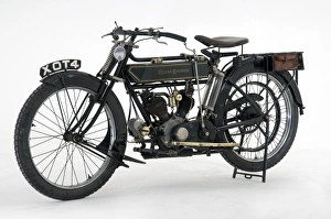 Vintage Motorbike Prints: 1914 Royal Enfield