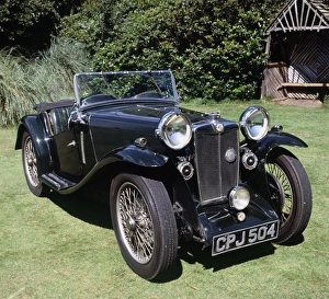 Classic Car Prints: 1935 MG PA