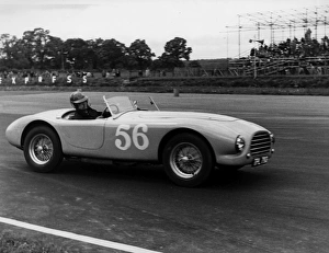 1953 AC Ace prototype. V. Davison, 8 Clubs Silverstone 1954. CD2907