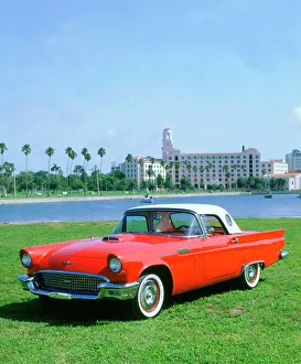 Classic Prints: 1957 Ford Thunderbird