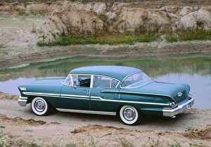 American Car Prints: 1958 Chevrolet Biscayne