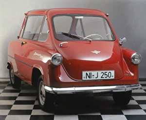 Classic Car Prints: 1958 Zundapp Janus 250
