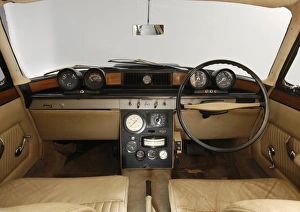1961 Rover T4 gas turbine car interior 1961 Rover T4 gas turbine car interior