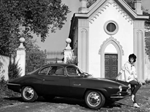 Classic Car Prints: 1965 Alfa Romeo Giulia Sprint Speciale
